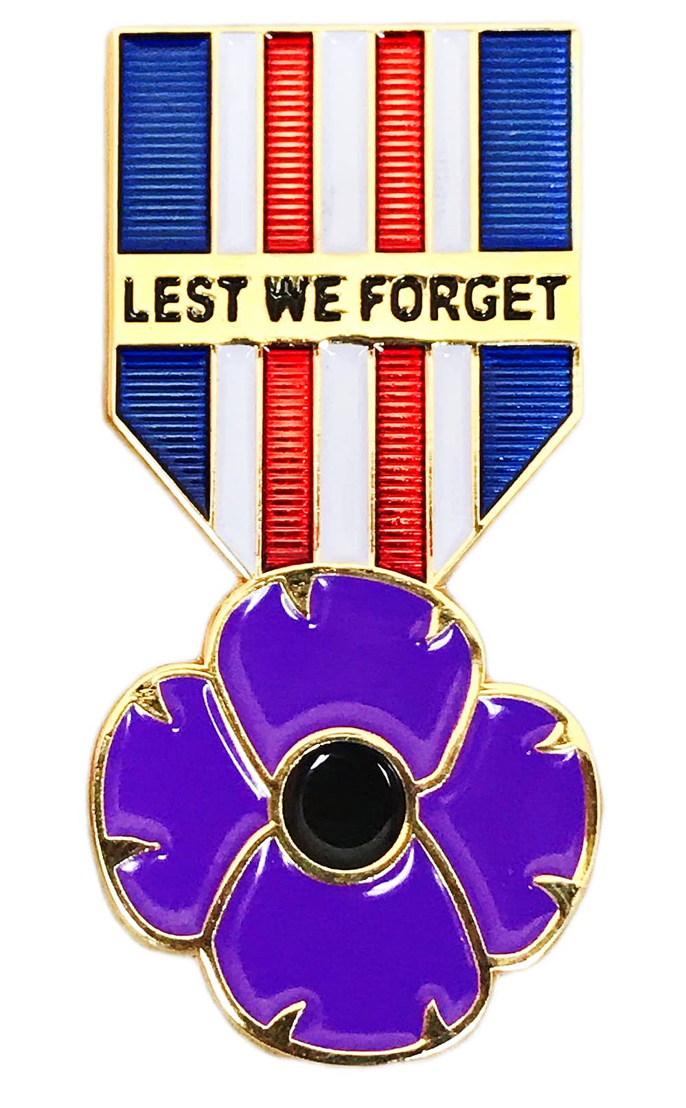 Best Badge Purple Best Badge: Poppy Pin Badge Brooch Animals In War Lest We Forget Badge Remembrance Day Decorations