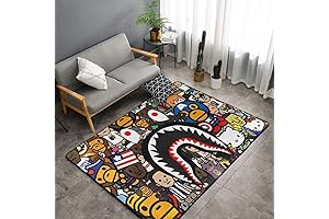 Bape Camouflage Shark Rug: Elevate Your Space with Unparalleled Style