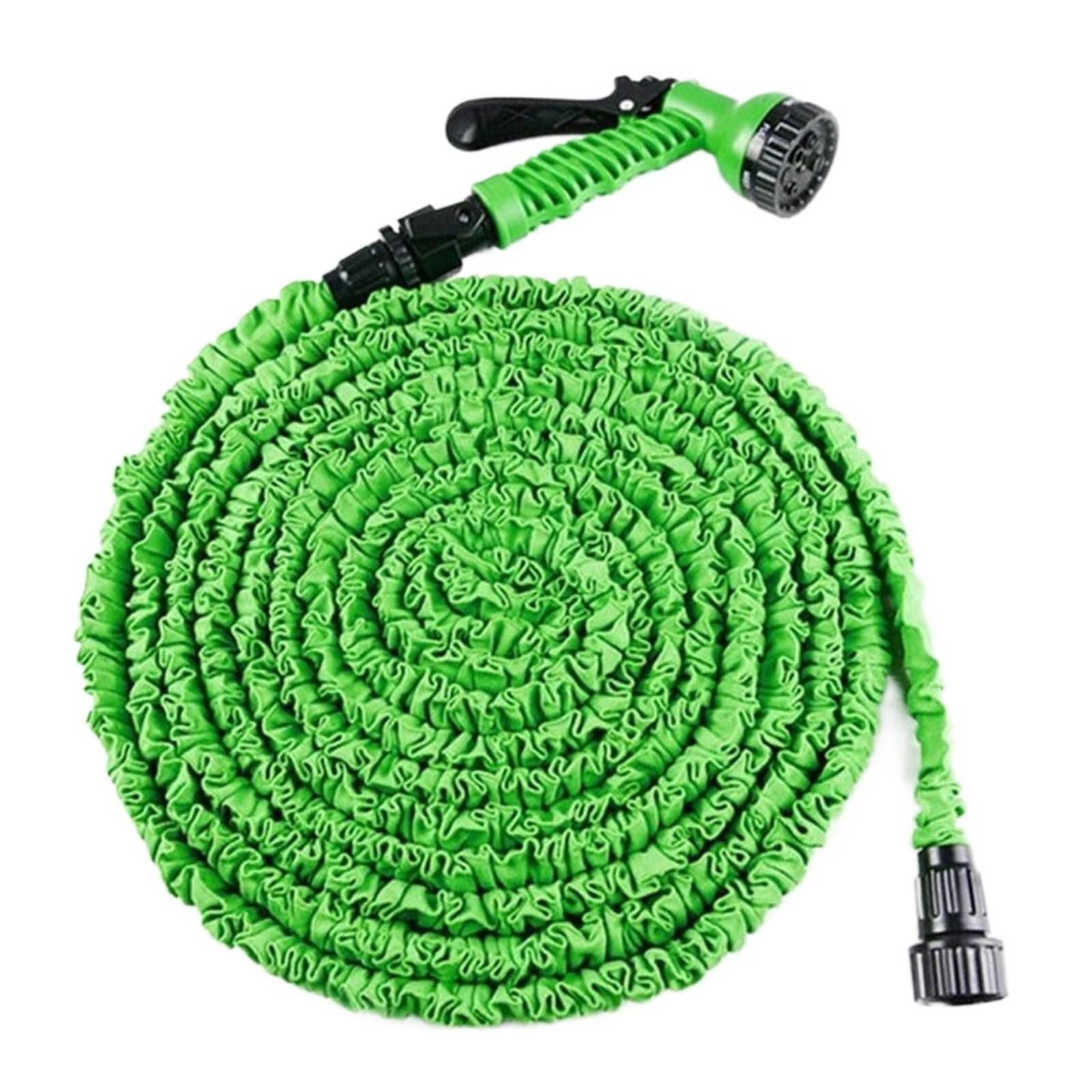 Manguera de jardín ligera extensible Manguera de jardín, manguera de agua Flexible extensible, mangueras de plástico, pistola de agua for lavado de coches, rociador de jardín, herramientas de riego (