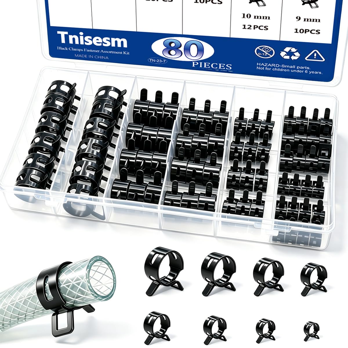 Tnisesm 80pc Spring Clamp Kit