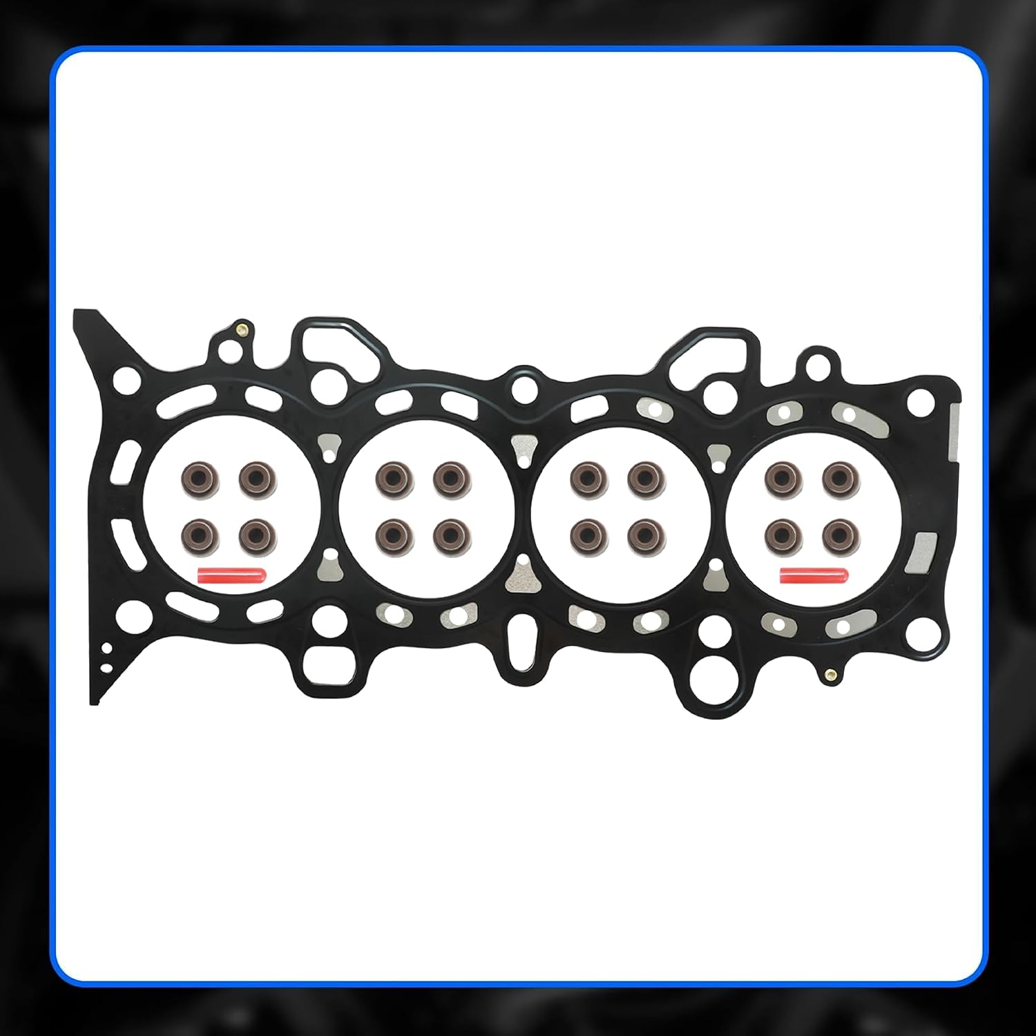 1.7 Full Head Gasket Set w/Cylinder Head Bolts Fit for Honda Civic V-Tec EX HX SI 1.7L 2001-2005 D17A2 D17A6 HS26236PT-2 HBH0034