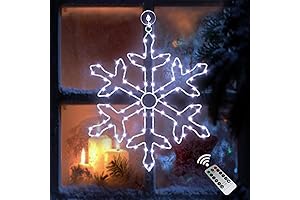 Christmas Snowflake Window Lights Decorations