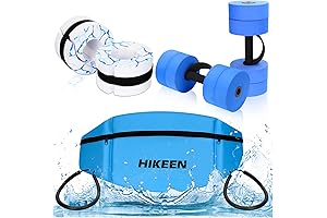 Hikeen Water Aerobics Pool Exercise Equipment Set