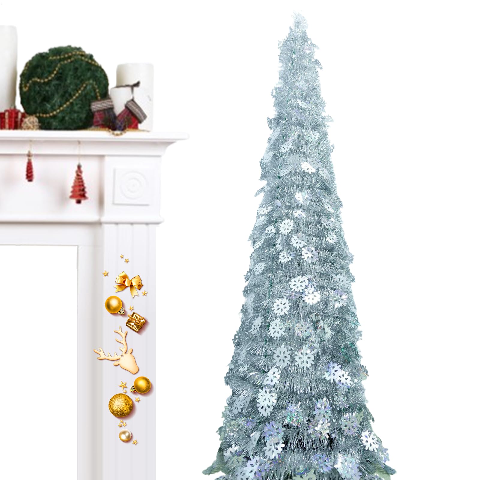 Árboles de Navidad Artificiales Árbol Navideño Con Aspecto Realista