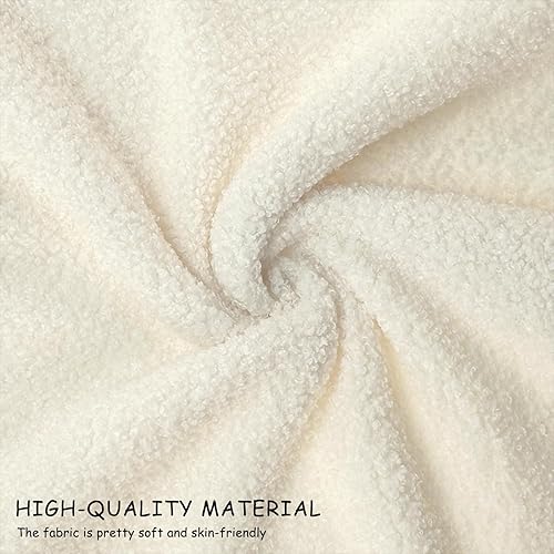 Miniatura 2 de Bunliuys 1 paquete de fundas de almohada de piel sintética rizada de 18 x 18 pulgadas, fundas de almohada de doble cara, fundas de almohada