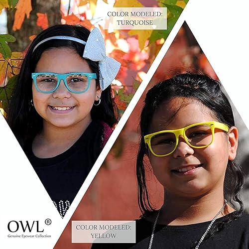 Miniatura 4 de OWL Blue Light Glasses for Kids Anti Blue Ray Clear Lens Gaming Computer Bluelight Glasses Kids Non-Prescription with Tester
