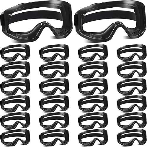 Xuhal 24 gafas de seguridad para niños, gafas de ciencia para niños y niñas, gafas protectoras de laboratorio para niños, laboratorios para el