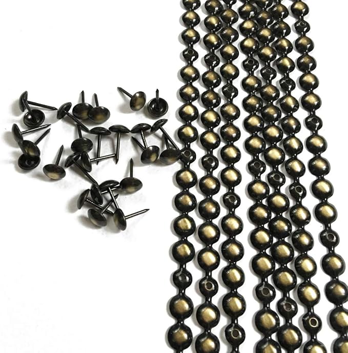 200 Pezzi Chiodi Tappezzeria, Puntine Per Tappezzeria, Puntine Per - Foto 7