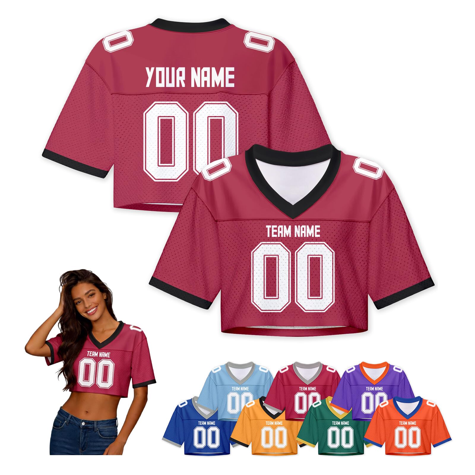 Custom College Women Football Jersey