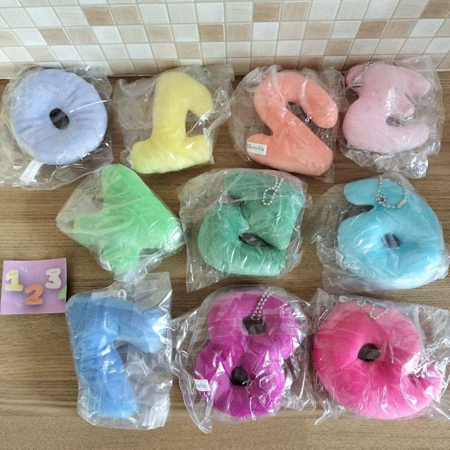 Amazon.co.jp: にっこりーノ 数字のぬいぐるみ 全10種 コンプリート