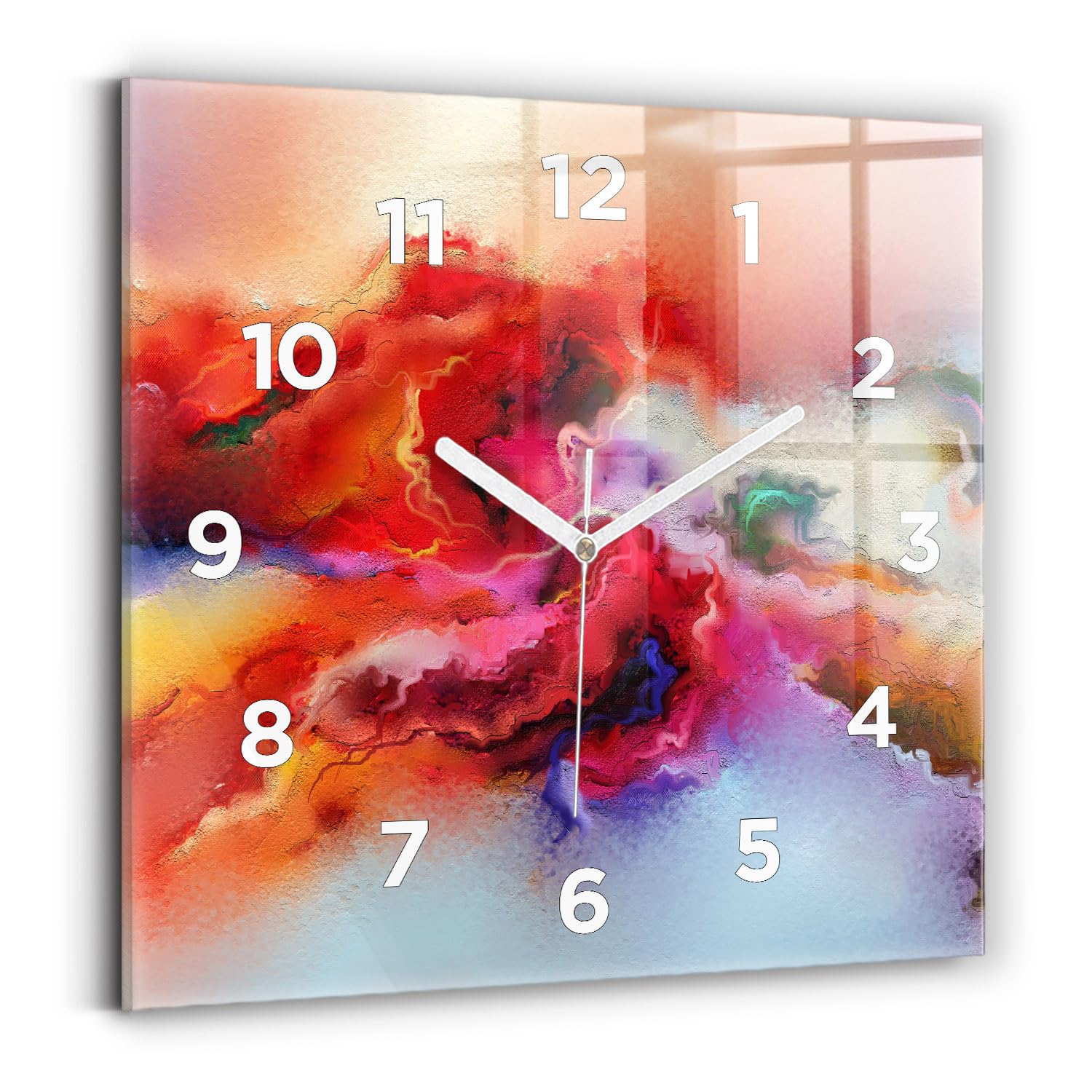Horloge murale moderne Wallfluent pour un salon contemporain unique