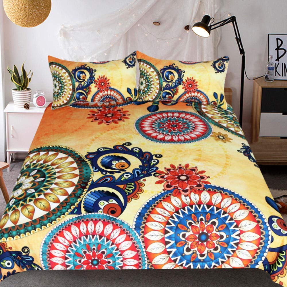 Housse de couette été super douce en microfibre style anime exotique pour adulte