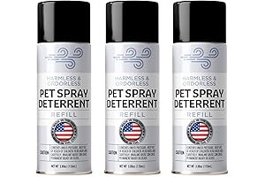 Berkland 3 Pack Refill for PetSafe SSSCat Motion Activated Spray Deterrent