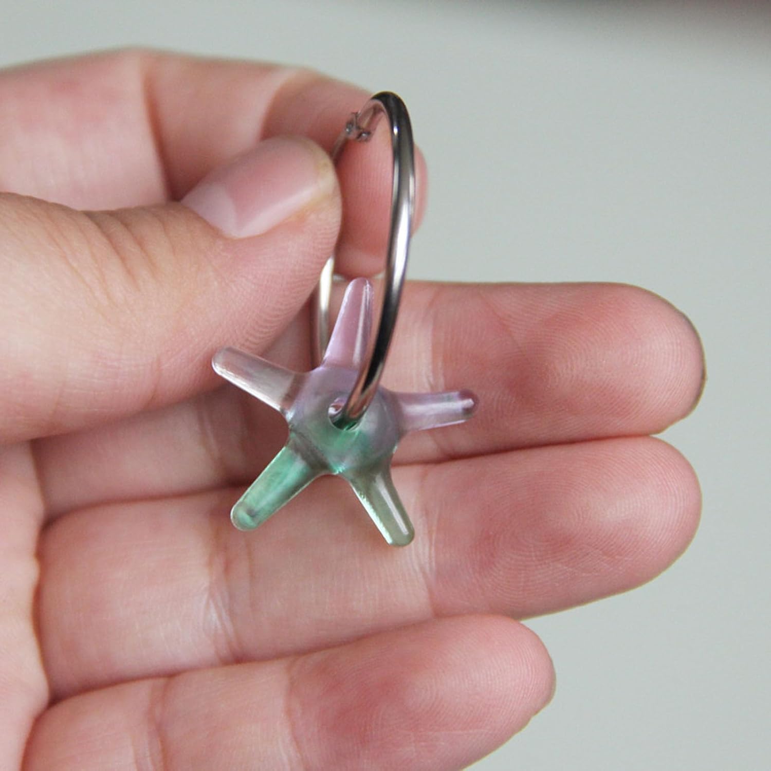 Flexible Silicone Jewelry with Marine Life Pattern for Pendant Making Projects Sea Animal Pendant
