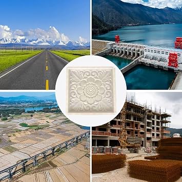 Concrete Molds for Walkways, Diy Brick Moulds Concrete Stamps Flagstone Casting Molds Concrete Paver Molds Garden Stepping Stone Mold