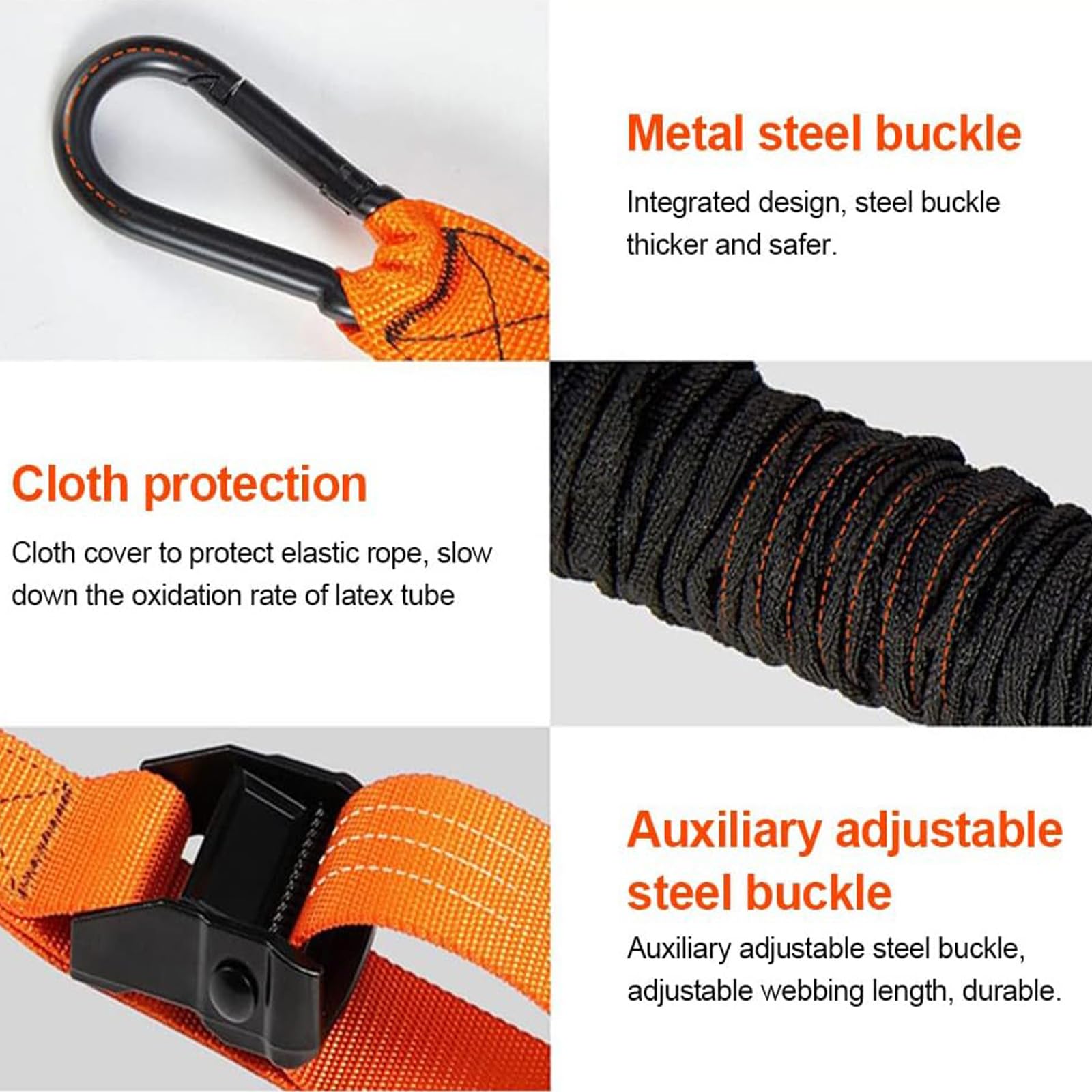 Steadilty - Fasce per trazioni, resistenti, per allenamento di resistenza, regolabili, per allenamento a casa, palestra, fitness