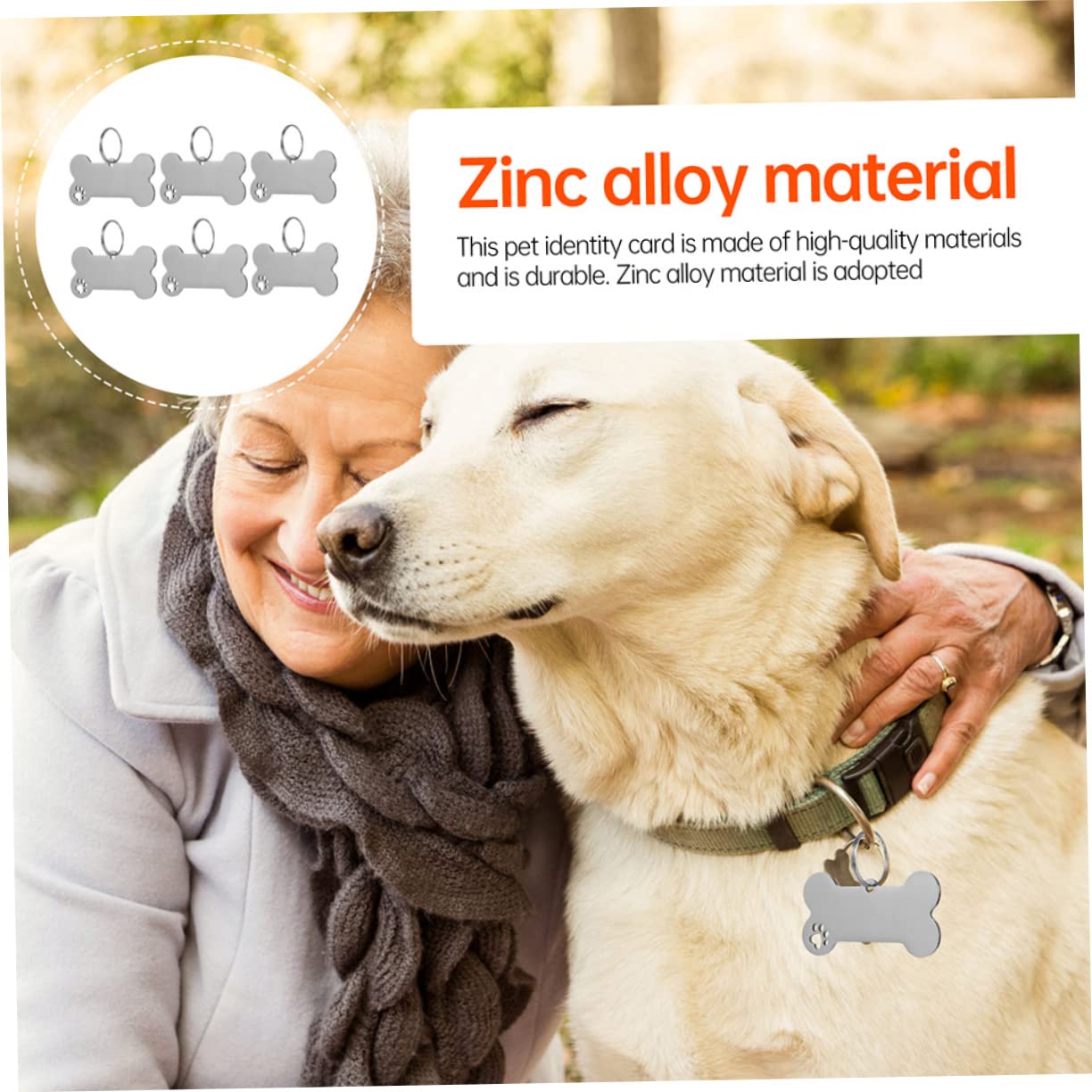 Sosoport 30stücke Edelstahl Hundemarken Mit Pfotenmotiv Personalisierbar Für Hunde Katzen Und Welpen Schutz Vor Verlust Stylisches Design