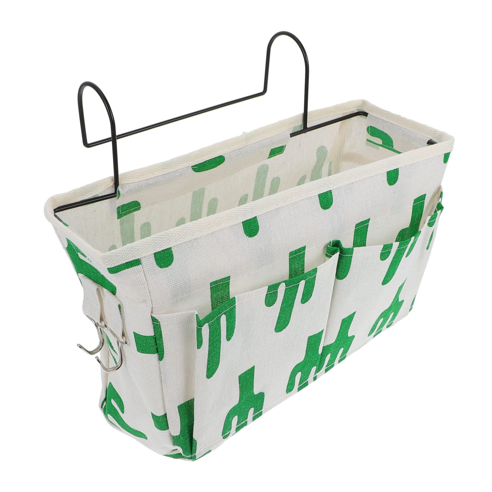 Cabilock Home Storage Bag Bedside Hanging Bag Fabric Organizer Mobile Phone Container Dormitory Storage