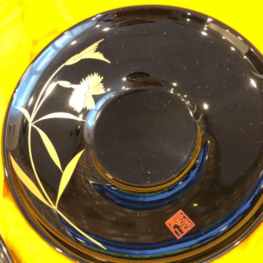 骨董【銘々皿】輪島塗 榎木盛 小林克己 田崎昭一郎 木谷信夫