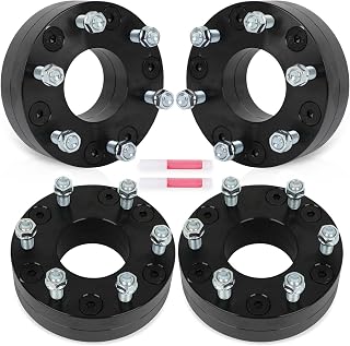 SCITOO 4Pcs 5x5 to 6x5.5 Wheel Spacers Adapters 2 inch for Jeep Wrangler