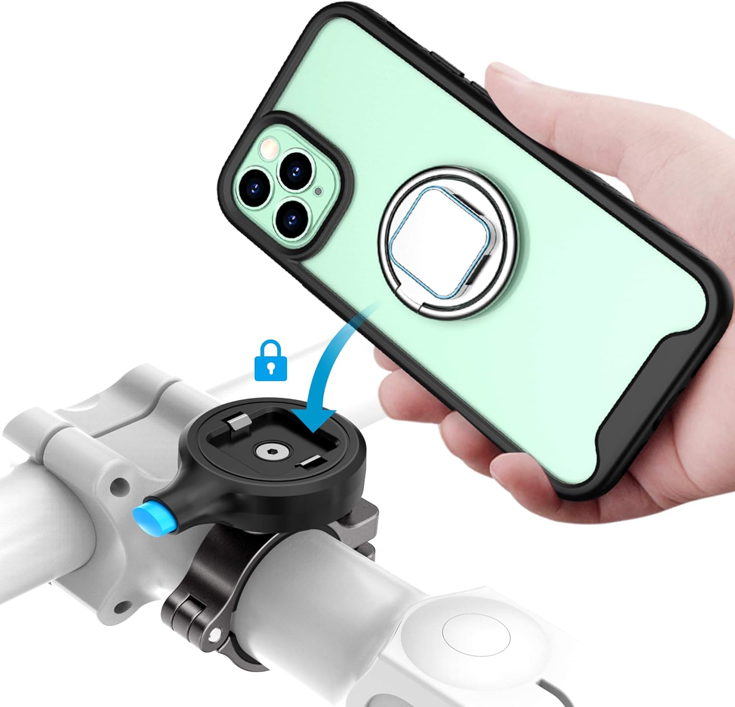 自転車 iphone6 ホルダー