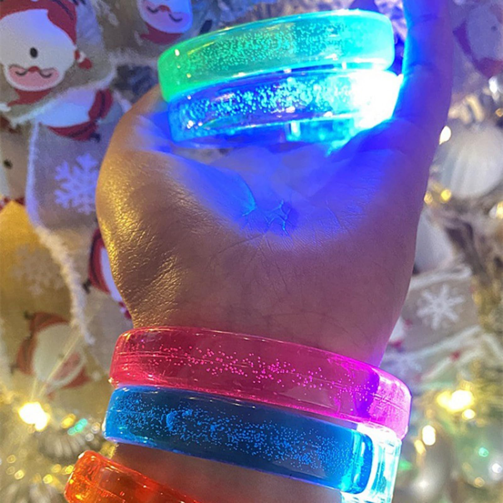 Amazon.co.jp: 10 個の高輝度 LED 光るブレスレットアクセサリーライト