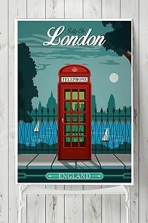 Postermanya (pster6114) Londra Vintage Poster (90x130cm)