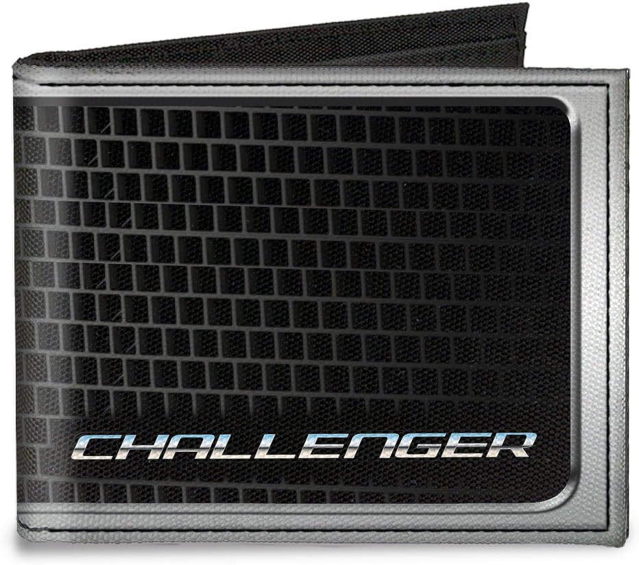 Buckle-Down Canvas Bi-fold Wallet - Challenger Bold/grille Accessory