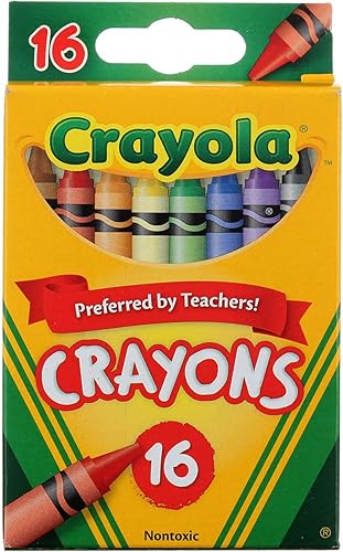 Crayola Crayones 16 colores peggable Juego de 4