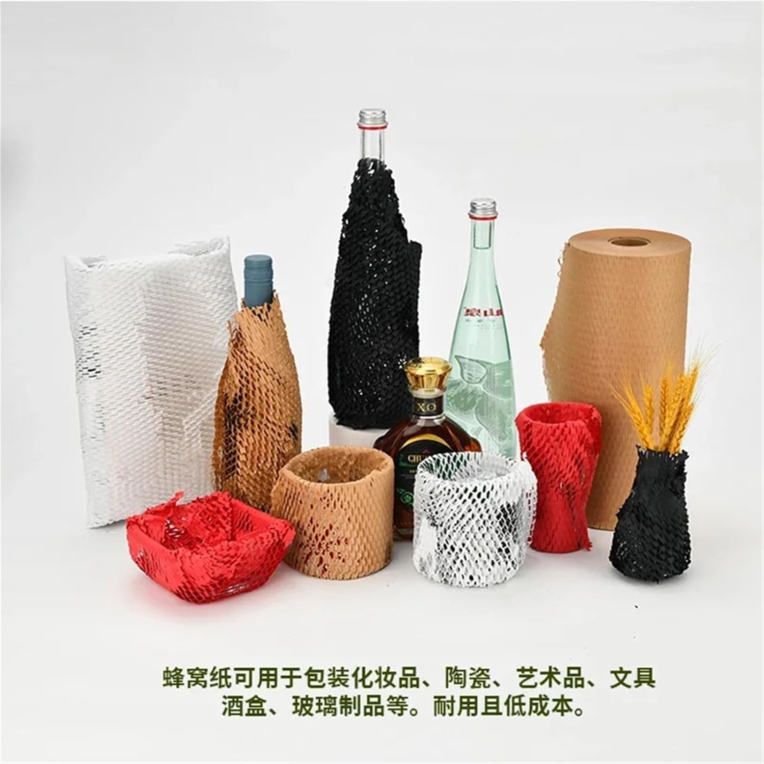 Rollos de Papel Acolchado for artículos frágiles como Tazas, jarrones y Obras de Arte; Materiales de Embalaje(30cm*100m)