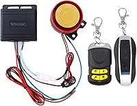 Vista 1 de Sistema de alarma de motocicleta Sistema de seguridad antirrobo con control remoto doble 12v universal
