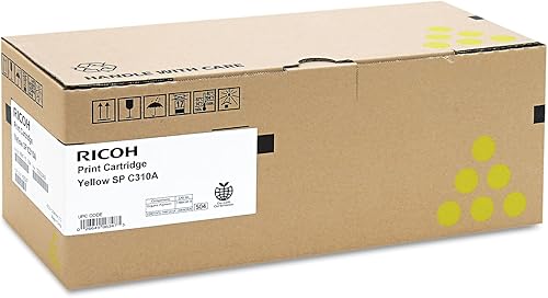 Miniatura 3 de Ricoh Cartucho de tóner amarillo, rendimiento 2500, tipo SPC310A (406347)