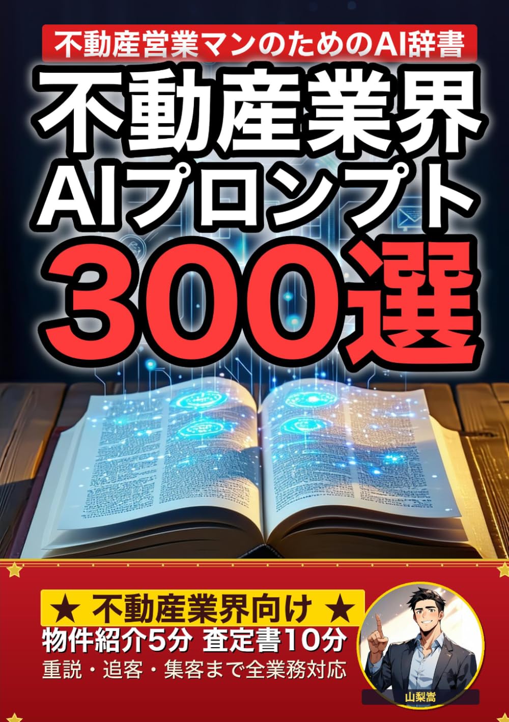 不動産業界で使えるAIプロンプト大全: 物件紹介・査定・重説・顧客対応・集客まで 現場でそのまま使える300の厳選プロンプト集 (業界別プロンプト集)