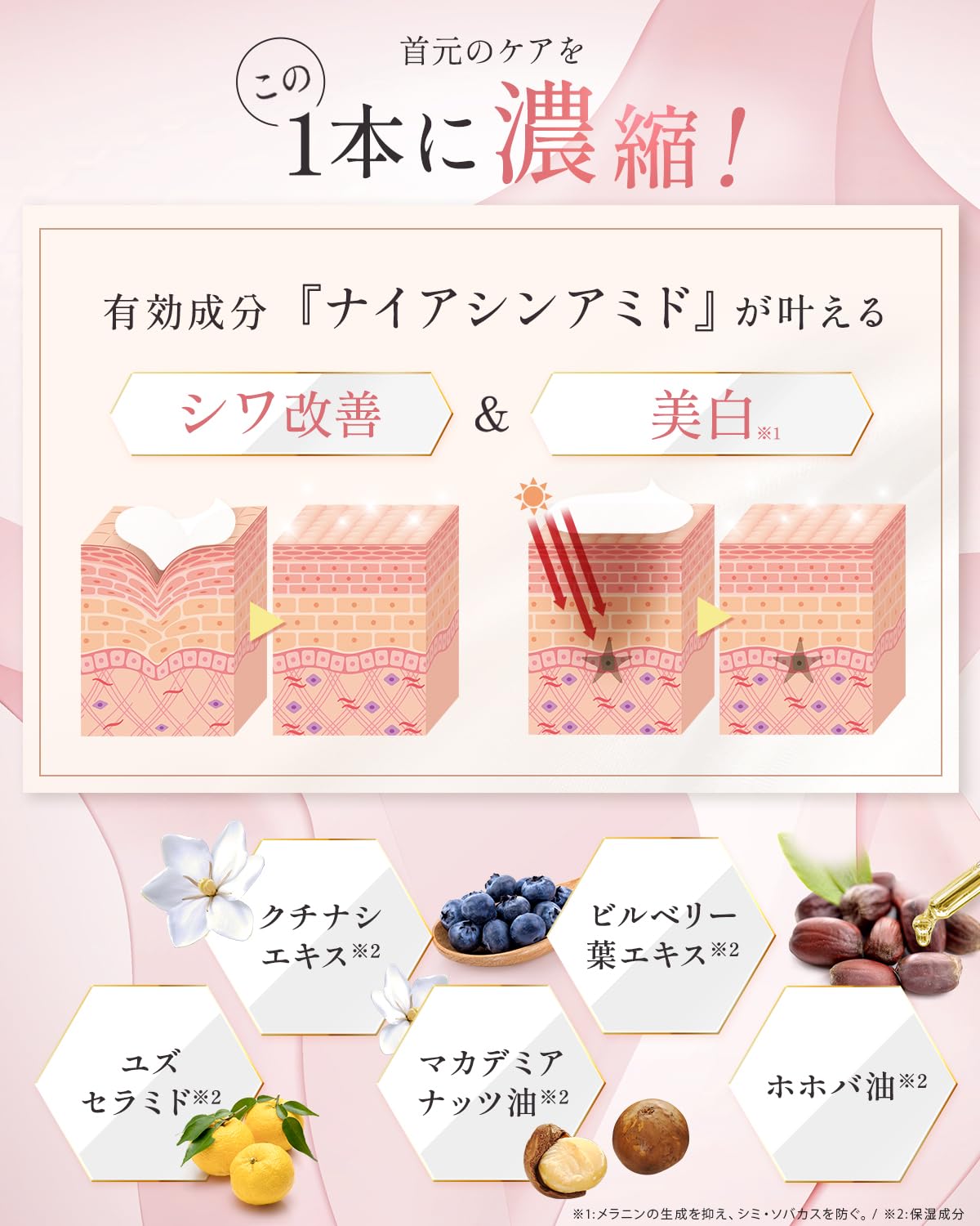 Amazon.co.jp: ルルニーク 首シワ改善クリーム ネッククリーム