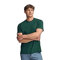 Polo Club Maglietta Basic Verde Cotone con Logo Ricamato Uomo