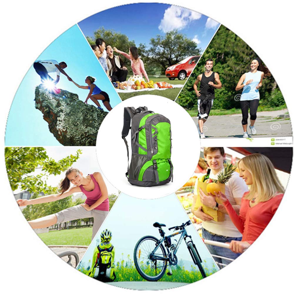 70L Mochila Al Aire Libre, Yendo De Excursión, Impermeable Y Resistente A La Rotura Mochila De Senderismo para Hombre Y Mujer, Al Aire Libre Equipo para Deportes