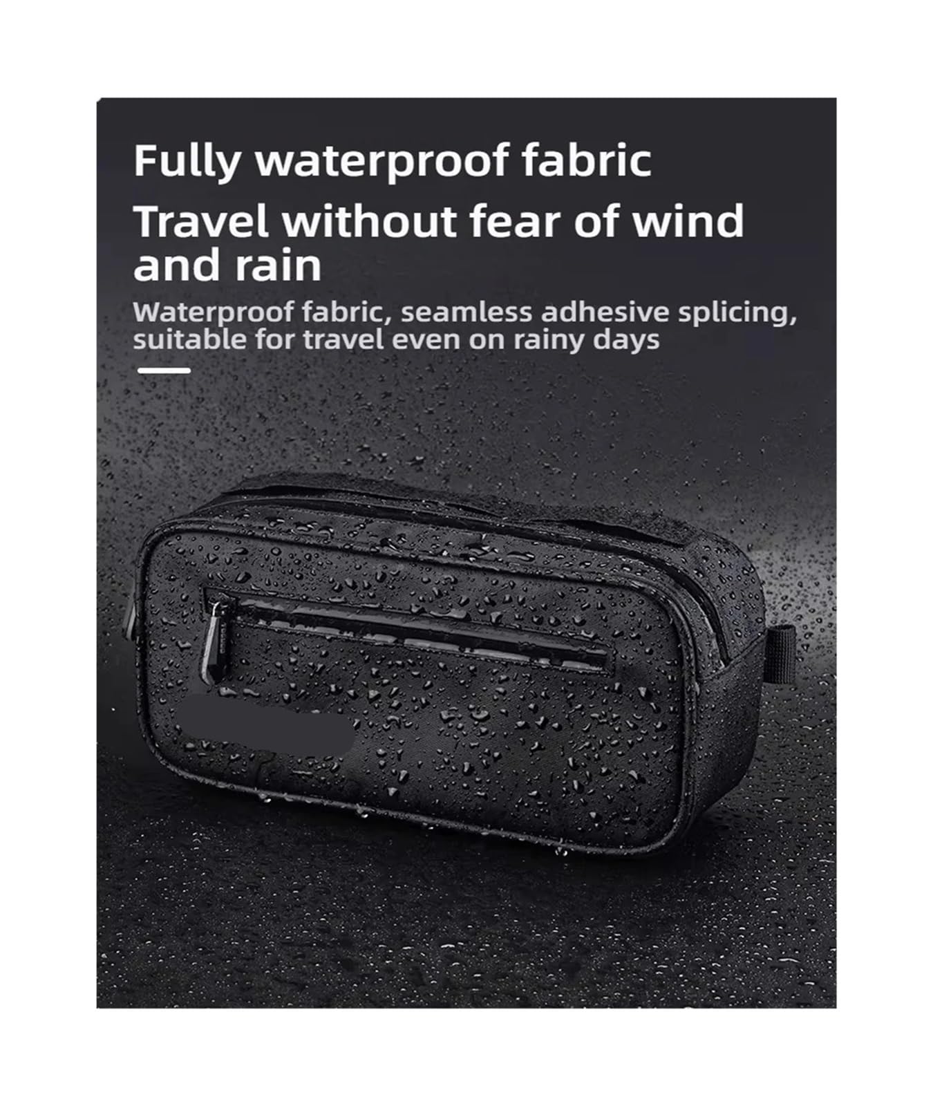 Borsa for manubrio con telaio anteriore for bici con touch screen impermeabile da 1 pezzo