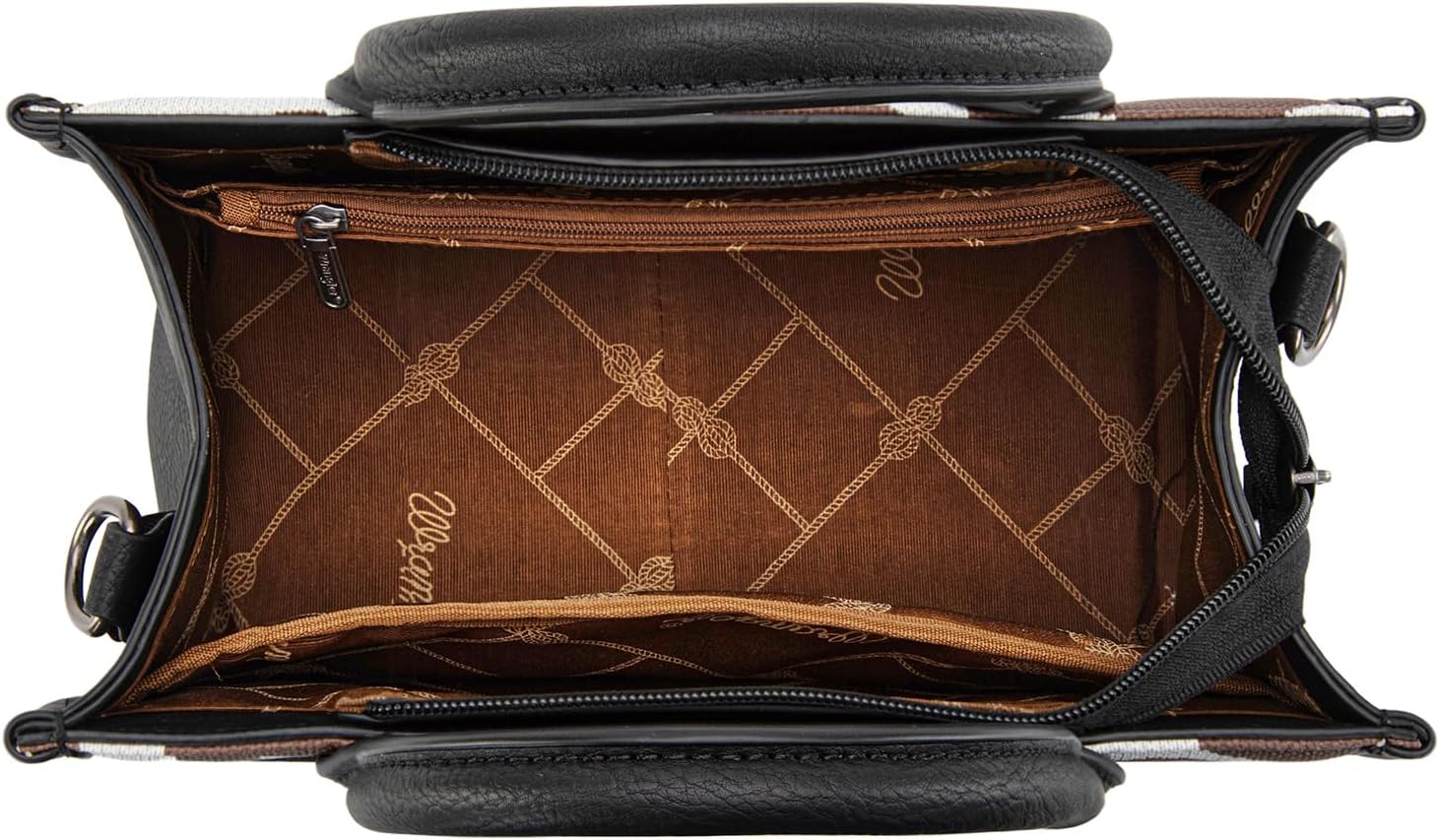 Montana West Wrangler Tote Bag Cow Print Western Satchel Bags for Women Rustler Fringe Purse