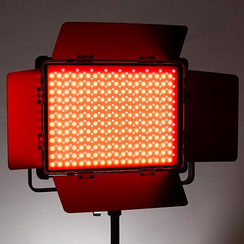 Miniatura 6 de VILTROX Weeylite WP35 Panel LED RGB a todo color, 2800K  6800K bicolor, Ra  95, iluminación video TLCI 97 LED, control de aplicación de efectos de