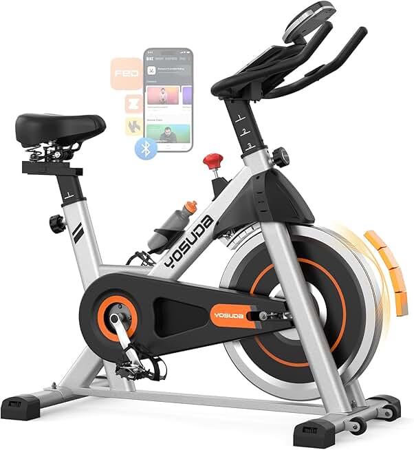 2025 New Exercise Bike, Indoor Spin Bike for Home Use – 85 l