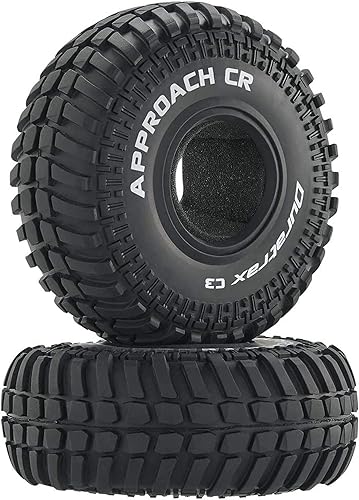 Miniatura 8 de Llantas para camioneta treparrocas a control remoto Duratrax con insertos de espuma compuesto C3 supersuave Showdown