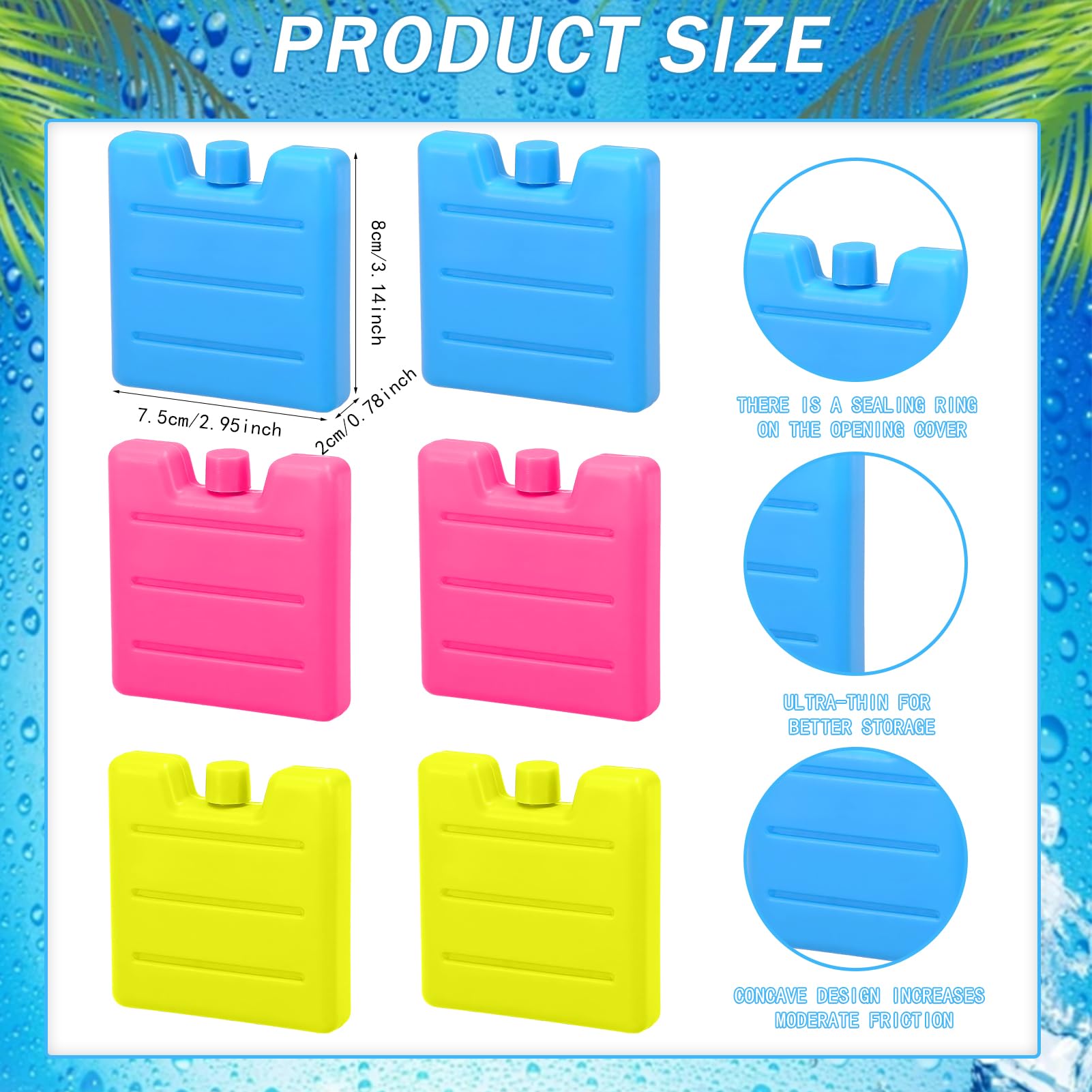 Batterie Fredde ToCi - Mini Elementi Refrigeranti Per Borse Frigo E Pranzo - Foto 11