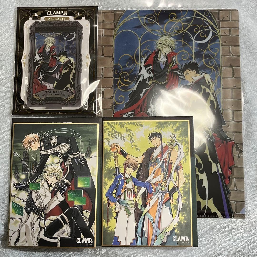 ツバサ　CLAMP クリアファイル　ファイ　くろがね ツバサ CLAMP クリアファイル ファイ くろがね - メルカリ
