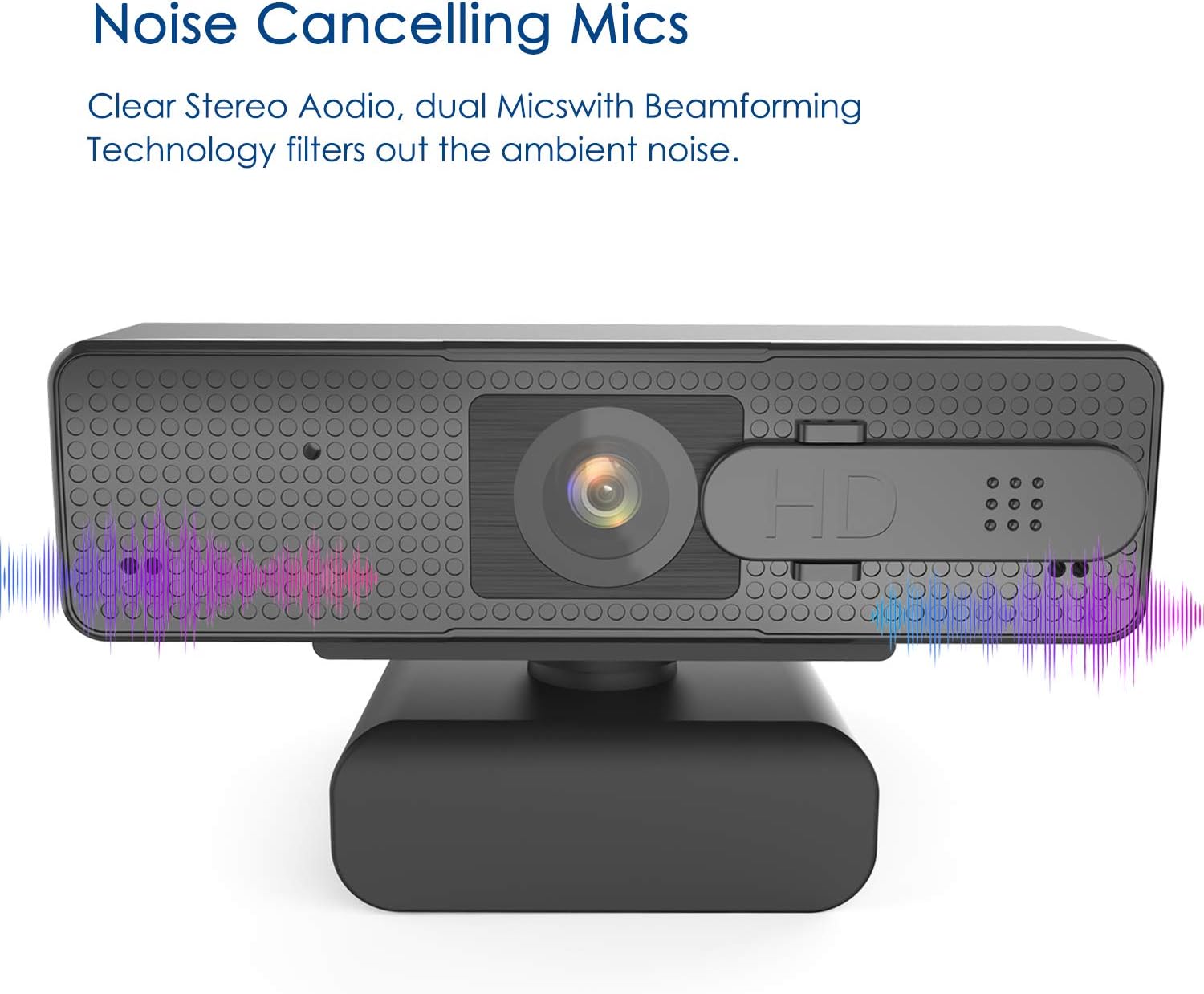 Suреr Brаndѕ Auto Focus Webcam 1080P with Privacy Shutter, Trobing N960 Super High Definition Webcam with Microphone for Zoom, Skype, Conference, Live Streaming Web Camera for Desktop, Computer, PC (Mac/Windows)