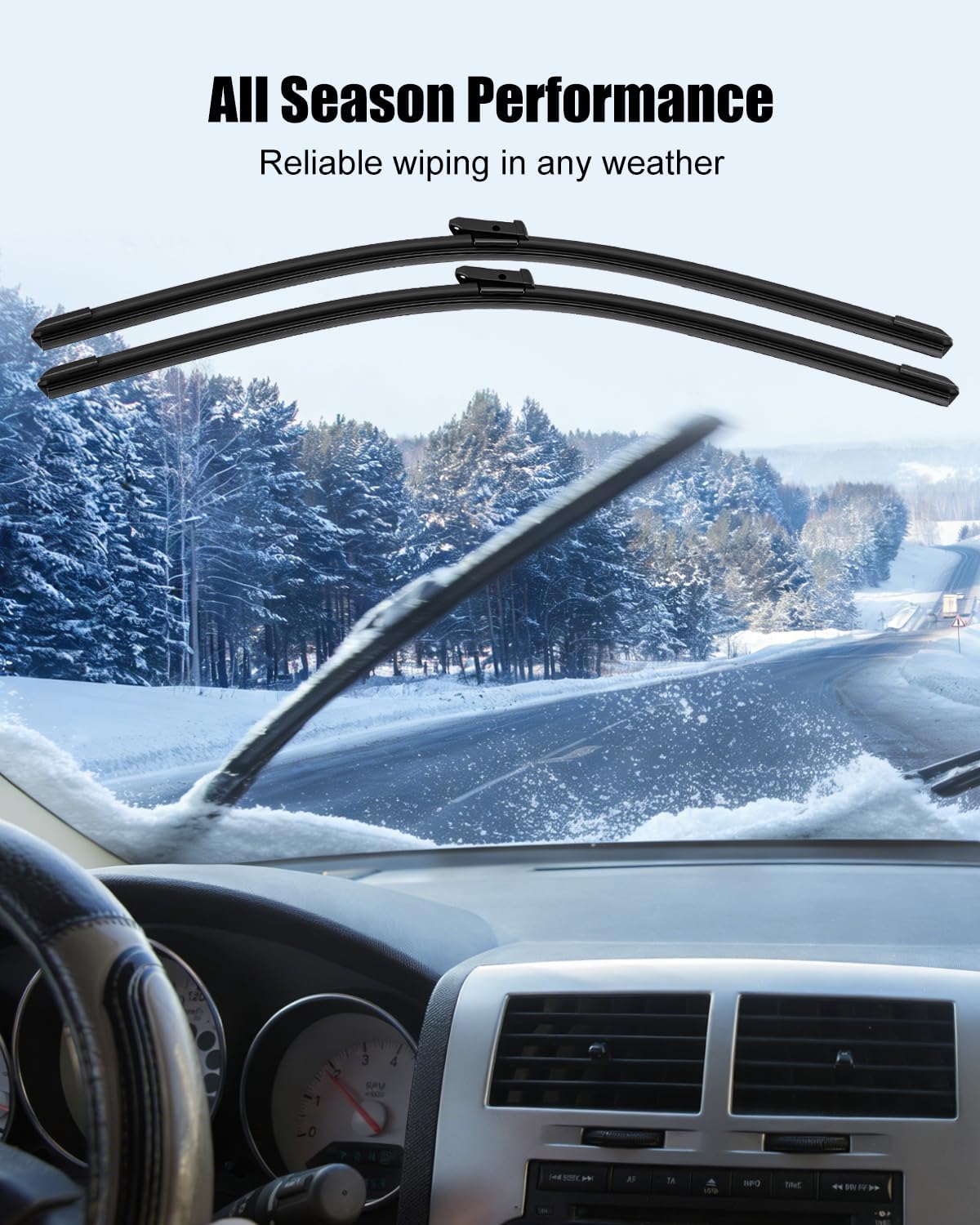 2Pcs 84278338 Wiper Blade Fit for GM Cadillac Escalade ESV Chevy Suburban Tahoe GMC Yukon XL 2021-2026