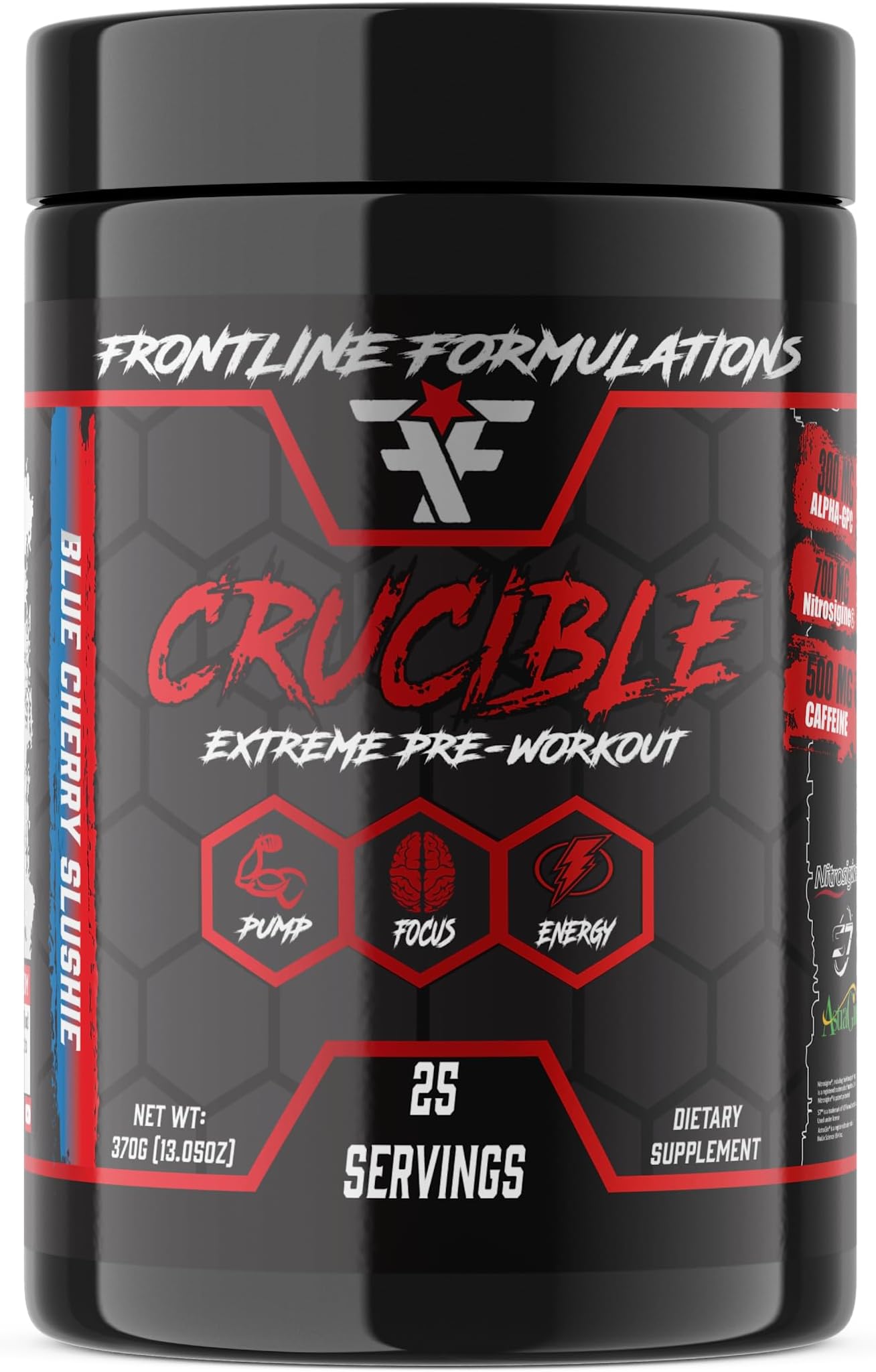 FRONTLINE FORMULATIONS Crucible PreWorkout Powder