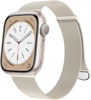 Stainless Steel Mesh Loop Magnetic Watch Band