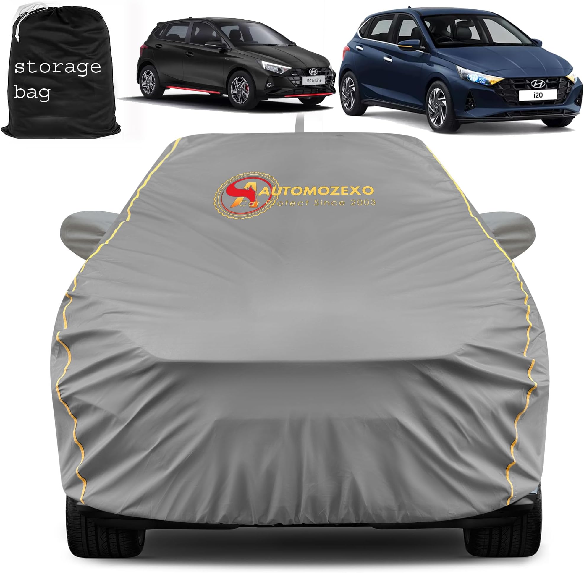 Auto Hub Car Cover Compatible with Hyundai i20 (Model 2020Till Date