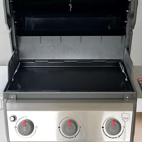 Miniatura 4 de Stanbroil Plancha plana para parrillas de gas Weber Spirit I y II serie 300, inserto de plancha antiadherente con revestimiento de cerámica de