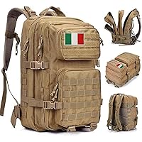 Oreunik Zaino Militare Tattico 45L, Impermeabile Zaino Grande Viaggio Molle Zainos